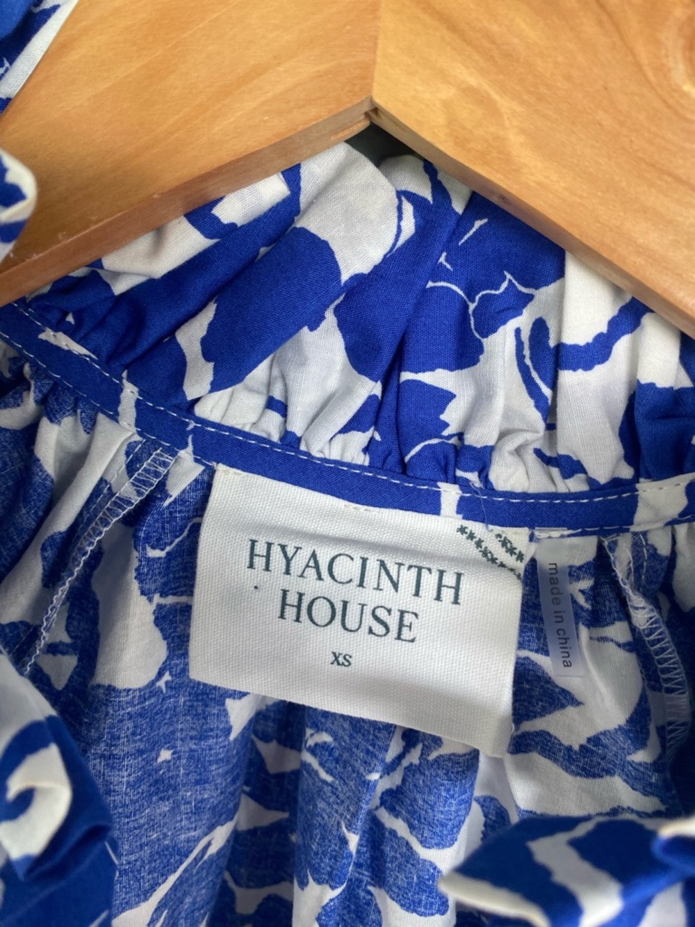 Hyacinth House Thea Cotton Mini dress 
XS EUC - Picture 4 of 6